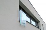 Portfenetr szklany będący zamiennikiem balkonu